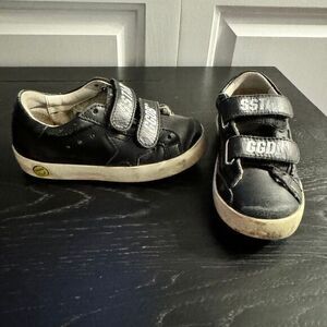 Golden Goose Black Velcro‎ Shoes